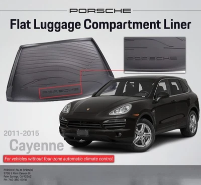 Porsche Cayenne Luggage Compartment Liner - Flat 95804400027 (L) - Image 1 of 4