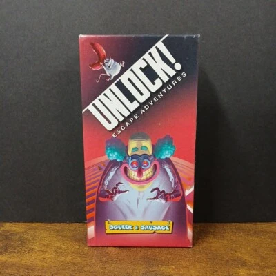 UNLOCK Escape Adventure Squeek & Sausage Card Game, COMPLETE - Image 1 of 4
