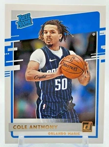 2020-21 Panini Donruss Basketball Cole Anthony #208 Rated Rookie Card RC Magic - Picture 1 of 3