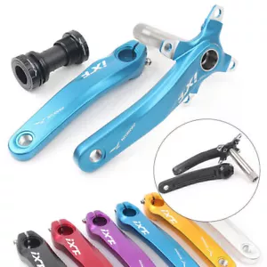 MTB Fahrrad Kurbelgarnitur Multicolor IXF 170mm Lochkreis 104mm Tretlager stabil Aluminium - Bild 1 von 48