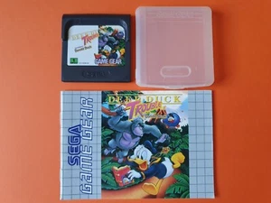 DEEP DUCK TROUBLE: STARRING DONALD DUCK / Cartouche + Notice - SEGA GAME GEAR - Imagen 1 de 19