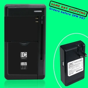 Universal External Dock Home Battery Charger for Alcatel TCL Flip 2 T408DL Phone - Picture 1 of 1