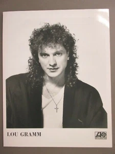 Lou Gramm black & white 8 X 10 glossy promo photo  Foreigner ! - Picture 1 of 1