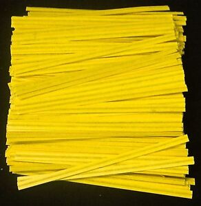4" Paper Twist Ties Candles Favors Plastic Cello Bags assorted colors quantities