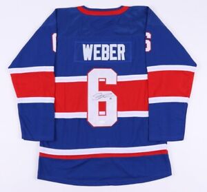 Shea Weber Signed Montreal Canadiens Captain's Jersey (JSA COA) 7xAll Star Defmn
