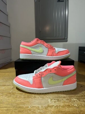 Para hombres Talla 10-Nike Air Jordan 1 Low SE Zapatos Lava Brillo Blanco FN6772-671 NUEVO Foto 1 de 4
