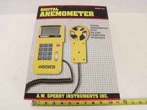 Digital Anemometer w RS-232C-Computer-Interface Sperry SA-7 Air Velocity Wind - Picture 1 of 1