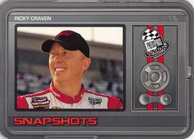 RICKY CRAVEN #SN 8 • 2006 Press Pass Racing - Image 1 of 2