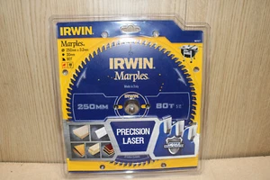 Irwin 1897477 Marples Circular Saw table bench Blade 250mm x 30mm x 80T ATB - Picture 1 of 5