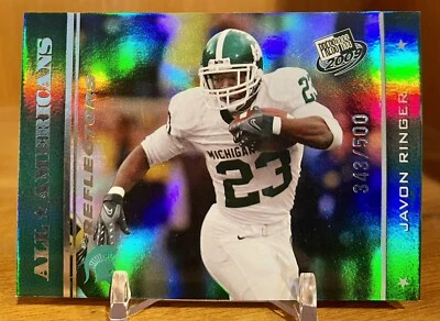 Javon Ringer 2009 Press Pass All-Americans Reflectors #D 343/100 Michigan State - Image 1 of 3