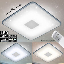 LED 30 Watt Wohnzimmer Decken Leuchte dimmbar Fernbedienung Sternen-Effekt Lampe
