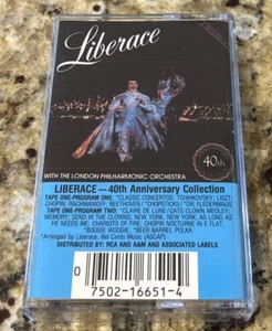LIBERACE 40th ANNIVERSARY COLLECTION CASSETTE CE6651 TAPE ONE - Picture 1 of 5
