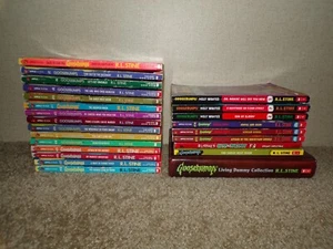 VTG 90s RL Stine Goosebumps Paperback Books Scholastic Apple Fiction Lot of 24 - Picture 1 of 10