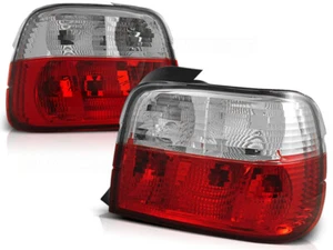 Rear lights for BMW 3 Series E36 Compact 1991-1997 1998 1999 VR-1746 Red White - Picture 1 of 1