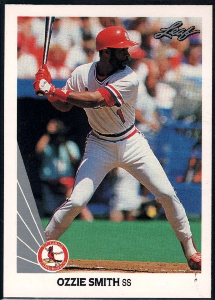 Ozzie Smith 199 Leaf Card 142 - Image 1 of 1