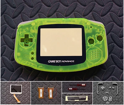 GameBoy Advance Cable Backlight Backlit Adapt AGS101 Mod Kit - Neon Green - Image 1 of 4