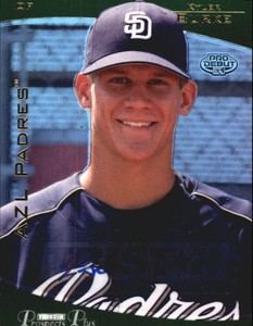 2006 TriStar Prospects Plus Gold #42 Kyler Burke AU /50