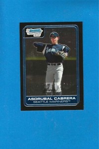 Asdrubal Cabrera 2006 Bowman Chrome BC87 RC rookie Mint