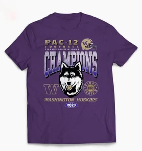 2023 Uw Pac-12 Championship T-shirt Washington Huskies Football Conference S-5XL