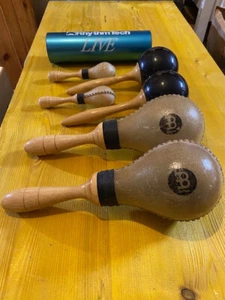 Mehrere hochwertige Maracas, unterschiedlicher Klang, Profiqualität und Shaker - Bild 1 von 3