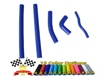 Mangueras de silicona aptas para TM Racing EN/MX 125/144/250/300; SMR 125 2008-2014 AZUL Foto 1 de 3