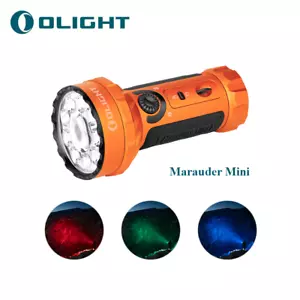 Olight Marauder Mini 7000 Lumens High Intensity RGB LED Torch - Orange - Picture 1 of 17