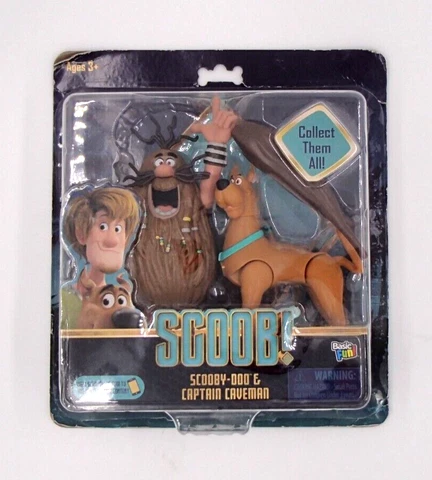 SCOOB! Scooby Doo and Captain Caveman Movie 2020 Action 2 Figure Set Limited Ed Cover