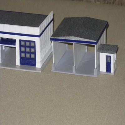 Lavado de autos impreso en 3D, escala HO Foto 1 de 2