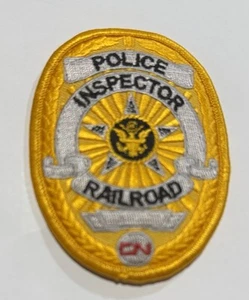 Vintage RAIL ROAD INSPECTOR Patch Canadian National CN - Picture 1 of 4