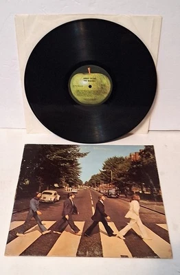 The Beatles - Abbey Road Vinyl LP - 1969 First Press - Apple SO-383 VG Foto 1 de 4