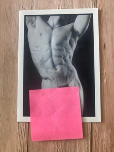 CARD B-103 RM Productions Head-On Touch Me greeting card gay interest beefcake - Picture 1 of 2