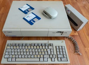 COMMODORE AMIGA 1000 + KUPKE GOLEM 2MB FastRAM + A1050 256KB ChipRAM + Keyboard - Afbeelding 1 van 9