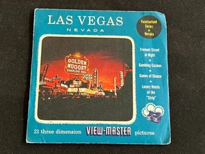 Juego Sawyer's Viewmaster LAS VEGAS, NEVADA Circa Edición 1956 - Imagen 1 de 6