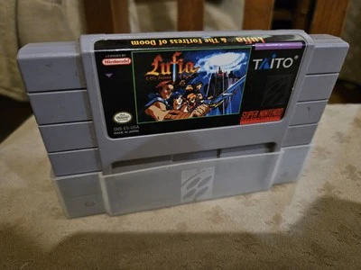 Lufia & The Fortress Of Doom (SNES) / Cart Only Super Nintendo  - Image 1 of 3