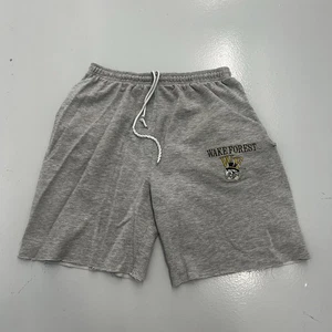 VTG Wake Forest University Demon Deacons Embroidered Sweats Shorts Mens Size 2XL - Picture 1 of 11