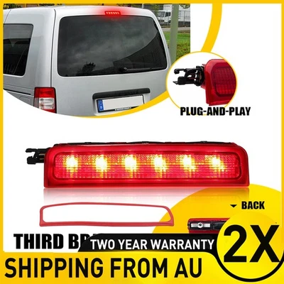 2x For VW Caddy Third Centre Center High Rear Level Brake Light Lamp 2K0945087A - image 1 of 4