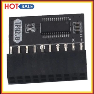 LPC 20 Pin Mainboard Karte TPM2.0 Modul für ASUS Gigabyte Motherboard - Bild 1 von 9