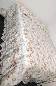 4 Pcs American Living Hillsborough Ralph Lauren Queen Comforter, Shams & Skirt - Picture 1 of 22