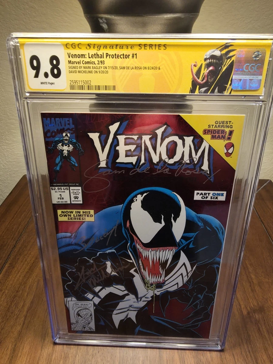 Venom Certified Guaranty Company (CGC) 9.8 Near Mint/Mint Comics