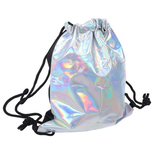 Mochila con cordón brillante personalidad 1 pieza para mujer bolso con cordón moda - Imagen 1 de 12