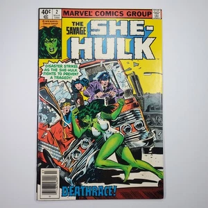 Marvel Comics The Savage She-Hulk 2 FN/VF 1980 Key Issue 2nd Appearance She-Hulk - Picture 1 of 9