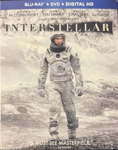 Interstellar Blu-ray + DVD w/slipcover no digital - Picture 1 of 4