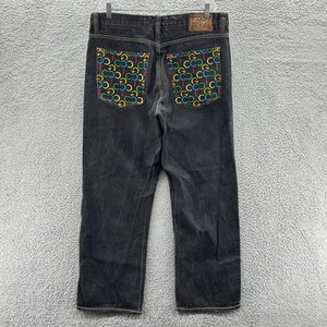 Coogi Jeans Mens 42x35 Fits 40x32 Denim Hip Hop Baggy Y2K Embroidered Jeans - Picture 1 of 15