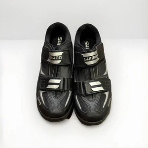 Shimano SPD SH-M 071 Mens Black Silver Cycling Shoes Mountain Size US 7 EU 40 - Picture 1 of 9
