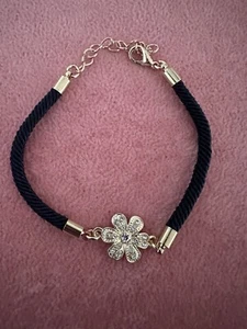 Flower Rhinestones Rope Bracelets, Elegant Classic Blings Fashion jewellery - Picture 1 of 24