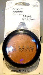 Almay Pressed Powder Sealed All Set No Shine Smart Shade 200 Light Medium Mine - Picture 1 of 1