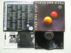 Lp 33T Wings "Venus And Mars" + 2 Posters Capitol Smas-11419 Usa 1985  /