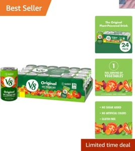 100% Vegetable Juice 24-Pack - 5.5 fl oz Cans, Gluten-Free Goodness - Picture 1 of 7