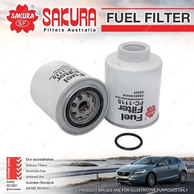 Sakura Fuel Filter for Toyota Coaster BB HBD HZB Townace CM CR Toyoace BU LY XZU - image 1 of 2