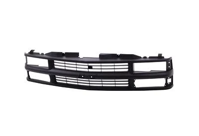 Full Black Grille Fits 94-98 Chevy C/K 1500 2500 3500 Composite Pickup Truck - Image 1 of 4